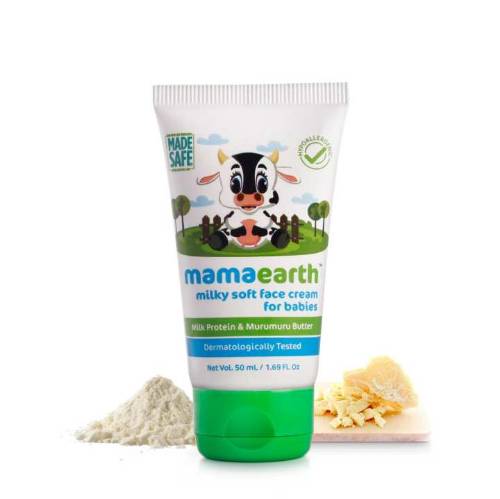 Picture of Mamaearth Milky Soft Baby Face Cream with Muru Muru Butter 60gm