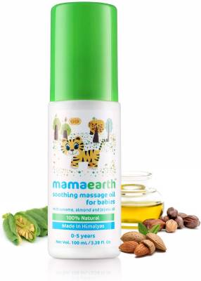 Picture of Mamaearth Soothing Massage Oil for babies (100ml, 0-5 Yrs)