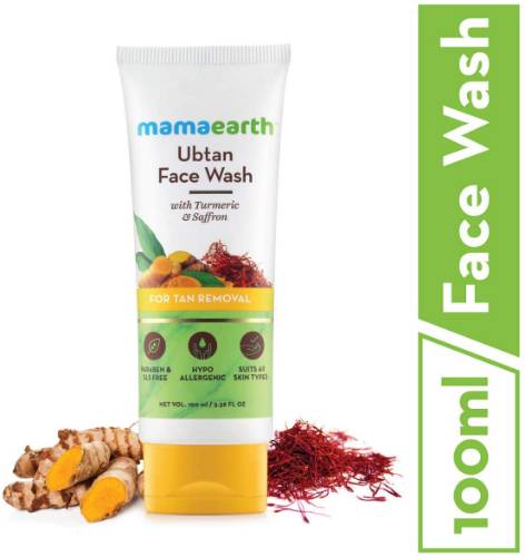 Picture of Mamaearth Ubtan Facewash for tan removal, 100ml