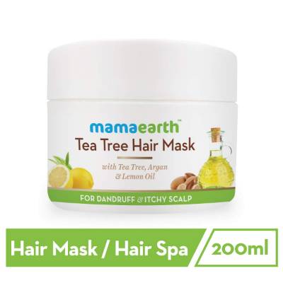 Picture of Mamaearth Tea Tree Anti Dandruff Hair Mask, 200ml