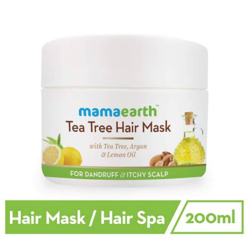 Picture of Mamaearth Tea Tree Anti Dandruff Hair Mask, 200ml