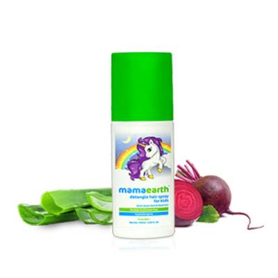 Picture of Mamaearth Detangle Hair Spray For Kids with Aloe Vera & Beetroot Extract 100ml