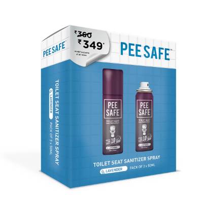 Picture of PeeSafe - Toilet Seat Sanitizer Spray 50ml Lavender (Pack of 3)