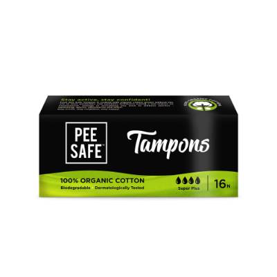 Picture of Pee Safe Organic Cotton Tampon (Super plus)