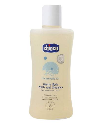 Picture of Chicco Body Wash & Shampoo 100ml (Baby Moments - India)