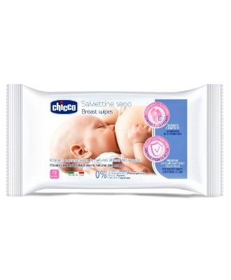 Picture of Chicco Cleansing Breast Wipes 72 Pcs