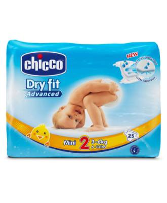 Picture of Chicco Diaper Dry Fit Adv Chicco Mini