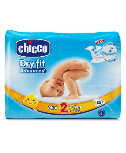 Picture of Chicco Diaper Dry Fit Adv Chicco Mini