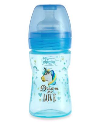 Picture of Chicco Feed.Bottle Wb Fantastic Love 150ml Sil