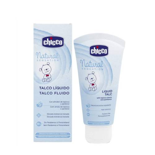 Picture of Chicco Liquid Talc Nat Sens 100ml Intl