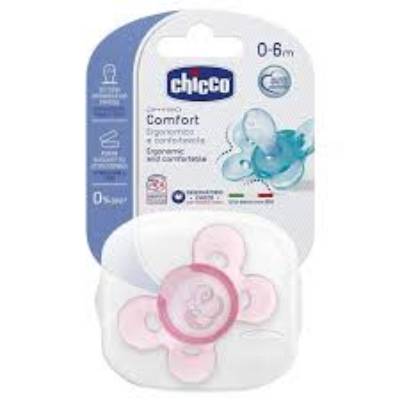 Picture of Chicco Soother Ph.Comfort Pink Sil 0-6M 1Pc