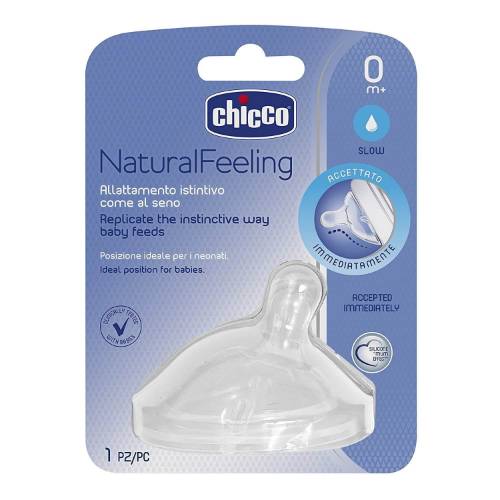 Picture of Chicco Teat Natural Feeling 0M+ F Regular