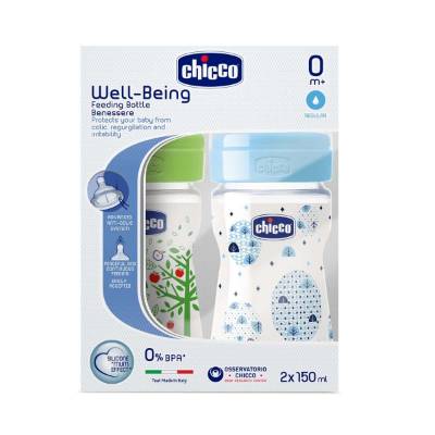 Picture of Chicco Wellbeing Biapack 150ml Blue&Green