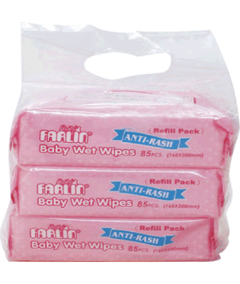 Picture of WET WIPES 85'S x 3PCS(REFILL PACK) - DT-006A-3