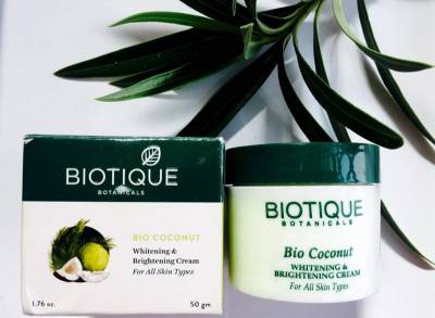 Picture of Biotique Bio Coconut Whitening & Brightening Cream 50gm