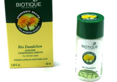 Picture of Biotique Bio Dandelion Ageless Lightening Serum 40ml