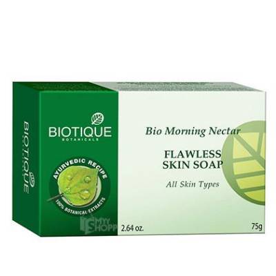 Picture of Biotique Bio Morning Nectar Flawless Skin Soap 75gm