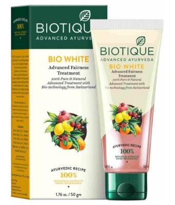 Picture of Biotique Bio white whiting & brightining Face Wash 50ml