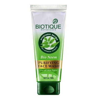 Picture of Biotique Bio Neem Purifying Face Wash 50ml