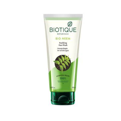 Picture of Biotique Bio Neem Purifying Face Wash for Oily Acne Prone Skin150ml