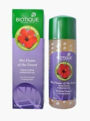 Picture of Biotique Bio Flame of the Forest Fresh shine expertise Oil-120 ml