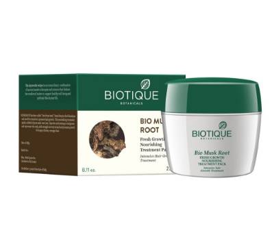 Picture of Biotique Bio Musk Root Fresh Growth Nourishing Treatment Pack 230gm