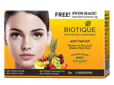 Picture of Biotique Bio Anti Tan Kit Removes Tan And Makes Skin Fair 75gm