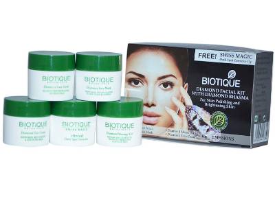 Picture of Biotique Bio Diamond Facial kit with Diamond Bhasma 75gm