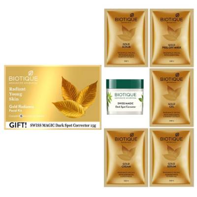 Picture of Biotique Bio Gold Radiance Facial kit 65gm