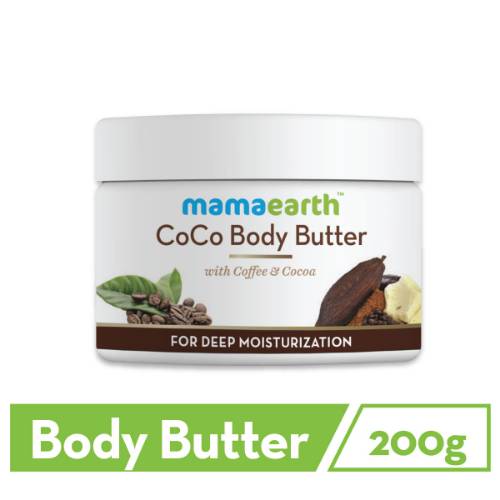 Picture of Mamaearth CoCo Body Butter for Dry Skin, with Coffee & Cocoa for Deep Moisturization- 200g