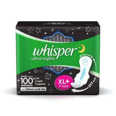 Picture of Whisper Ultra Nights with Odour Lock Gel XL+