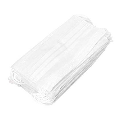 Picture of Oochem Disposable Topsafe Plus Earloop Face Mask - White