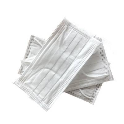 Picture of Disposable Nonwoven Surgical Face Mask with Earloop - White