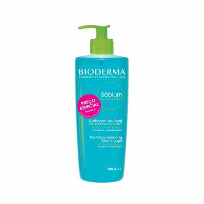 Picture of Sebium Gel Moussant Purifying Cleansing Foaming Gel, BIODERMA, 200ml 6.67 fl. oz.