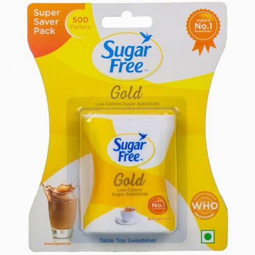 Picture of Sugar Free Gold 500 Piece 'Bottle