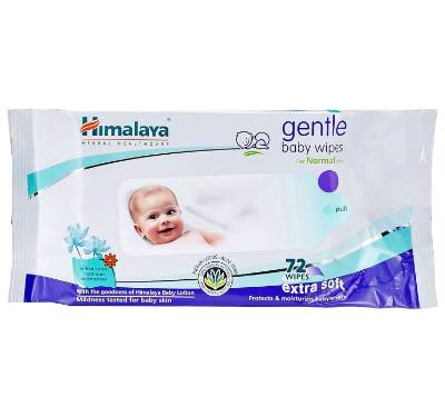 Picture of Himalaya Baby Wipes 72 Pieces