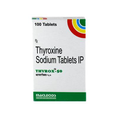 Picture of Thyrox 50mcg Tablet 100'S