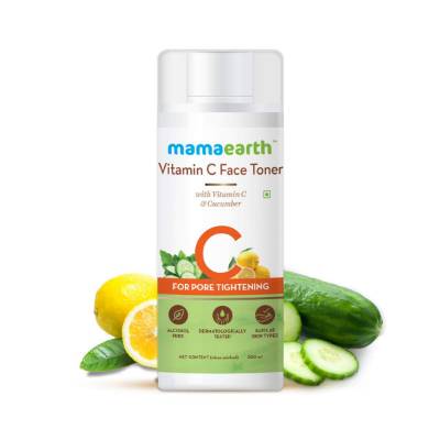 Picture of Mamaearth Vitamin C Face Toner with Vitamin C & Cucumber for Pore Tightening, 200ml