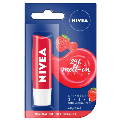 Picture of Nivea Lipcare Straberry 4.8gm