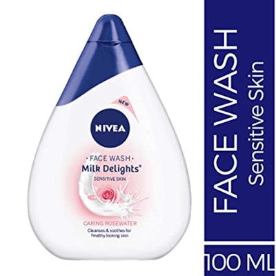 Picture of Nivea Milk Del Face Wash Rose Water 100ml