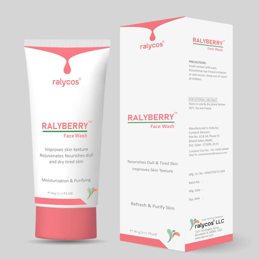 Picture of Ralycos Ralyberry Face Wash 60gm