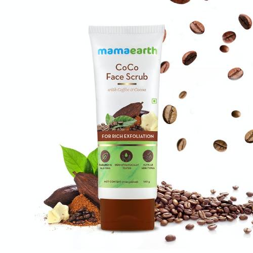 Picture of Mamaearth CoCo Face Scrub with Coffee & Cocoa for Rich Exfoliation - 100g