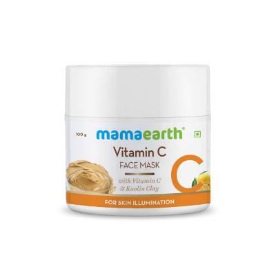 Picture of Mamaearth Vitamin C Face Mask With Vitamin C & Kaolin Clay for Skin Illumination - 100g