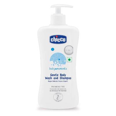 Picture of Chicco Gentle Body Wash & Shampoo 500ml (Baby Moments - India)