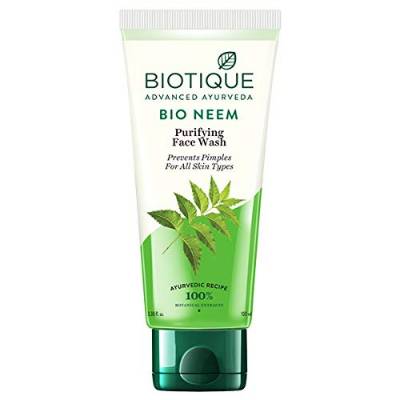 Picture of Biotique Bio Neem Purifying Face Wash for Oily Acne Prone Skin 100ml