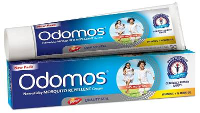 Picture of Dabur Odomos Naturals Non-Sticky Mosquito Repellent Cream - 100g