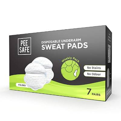 Picture of Pee Safe Disposable Underarm Sweat Pads (Folded) - Pack of 7