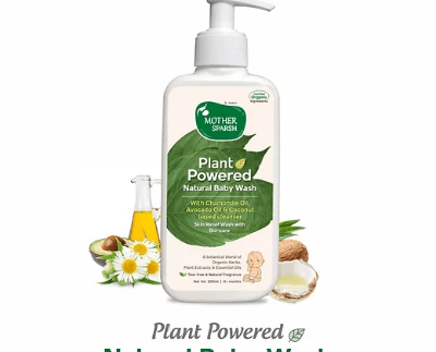 Picture of Mother Sparsh Plant Power Natural Baby Wash 200ml