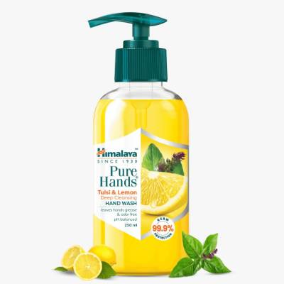 Picture of Himalaya Pure Hands Tulsi & Lemon D. Cleansing Hand Wash 250ml