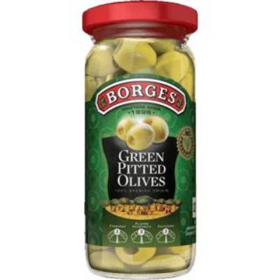 Picture of Borges Green Pitted Olives - 160gm